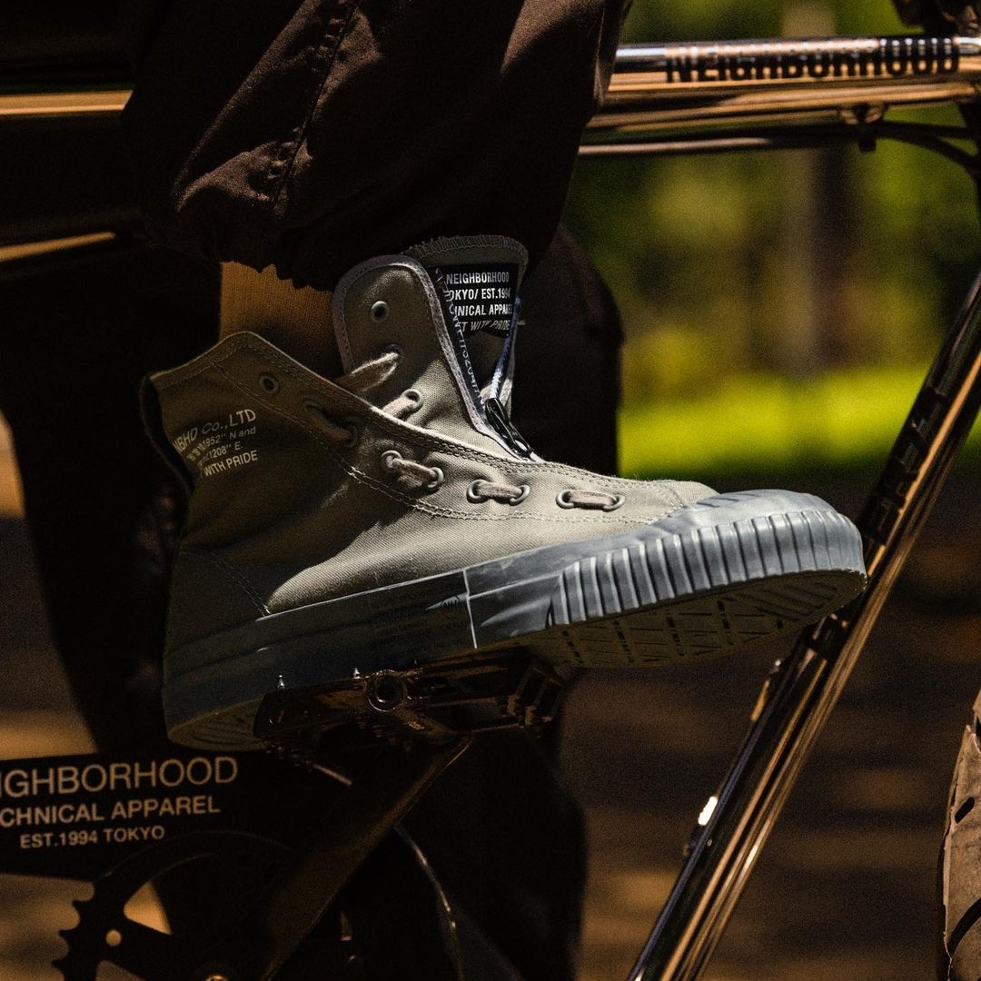 10/22 発売！NEIGHBORHOOD × MOONSTAR GR-HI SNEAKER コラボレーション (ネイバーフッド ムーンスター)