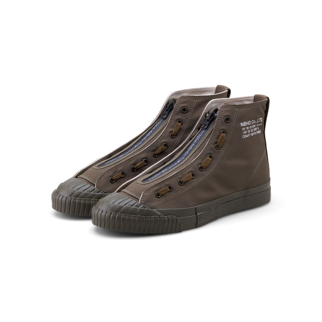 10/22 発売！NEIGHBORHOOD × MOONSTAR GR-HI SNEAKER コラボレーション (ネイバーフッド ムーンスター)