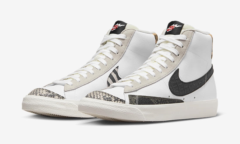 2022年 発売予定！ナイキ ブレーザー ミッド “アニマル/ホワイト/ブラック” (NIKE BLAZER MID “Animal/White/Black”) [DZ4840-100]