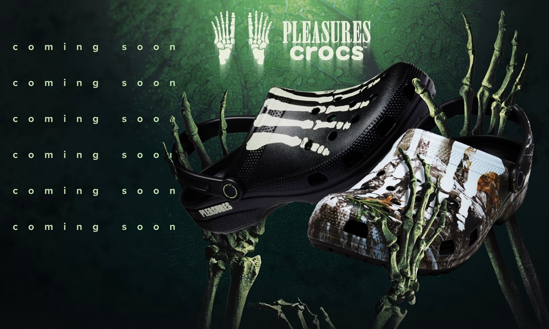 【11/1 発売】PLEASURES x CROCS CLASSIC CLOG “Halloween” (プレジャーズ クロックス クラシック クロッグ “ハロウィン”)