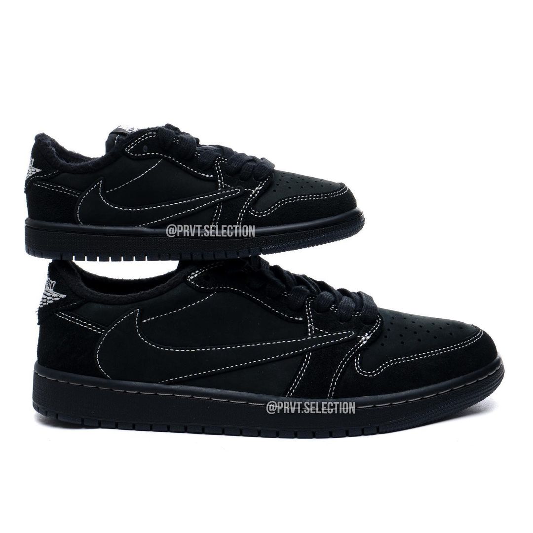 【国内 12/15 発売】トラビス・スコット × ナイキ エア ジョーダン 1 ロー OG “ブラック/ファントム” (TRAVIS SCOTT NIKE AIR JORDAN 1 LOW OG “Black/Phantom”) [DM7866-001]