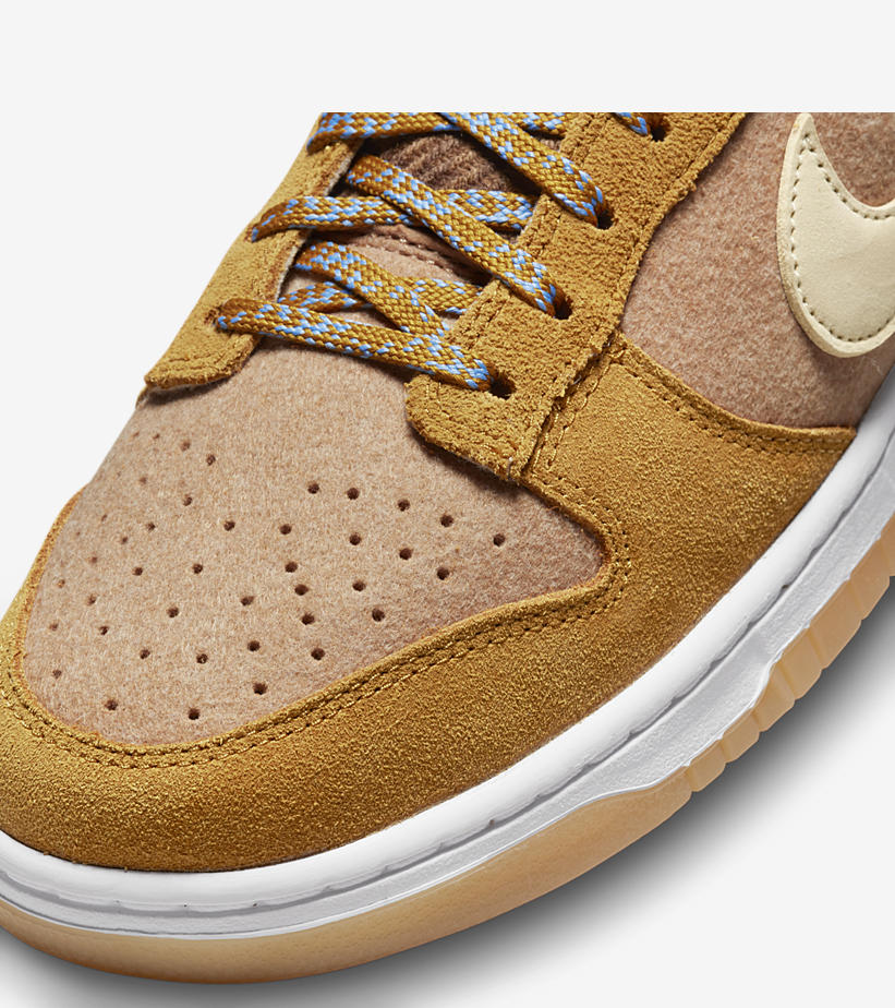 【国内11/26、12/2 発売】ナイキ ダンク ロー “テディベア” (NIKE DUNK LOW “Teddy Bear”) [DZ5350-288/DZ5318-640]