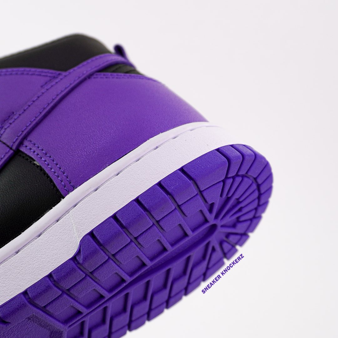 【国内 1/2 発売】ナイキ ダンク ハイ “ブラック/サイキックパープル/ホワイト” (NIKE DUNK HIGH “Black/Psychic Purple/White”) [DV0829-500]