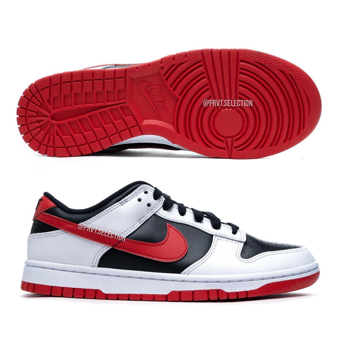 2023年 10月 発売予定！ナイキ ダンク ロー “ホワイト/ブラック/レッド” (NIKE DUNK LOW “White/Black/Red”) [FD9762-061]