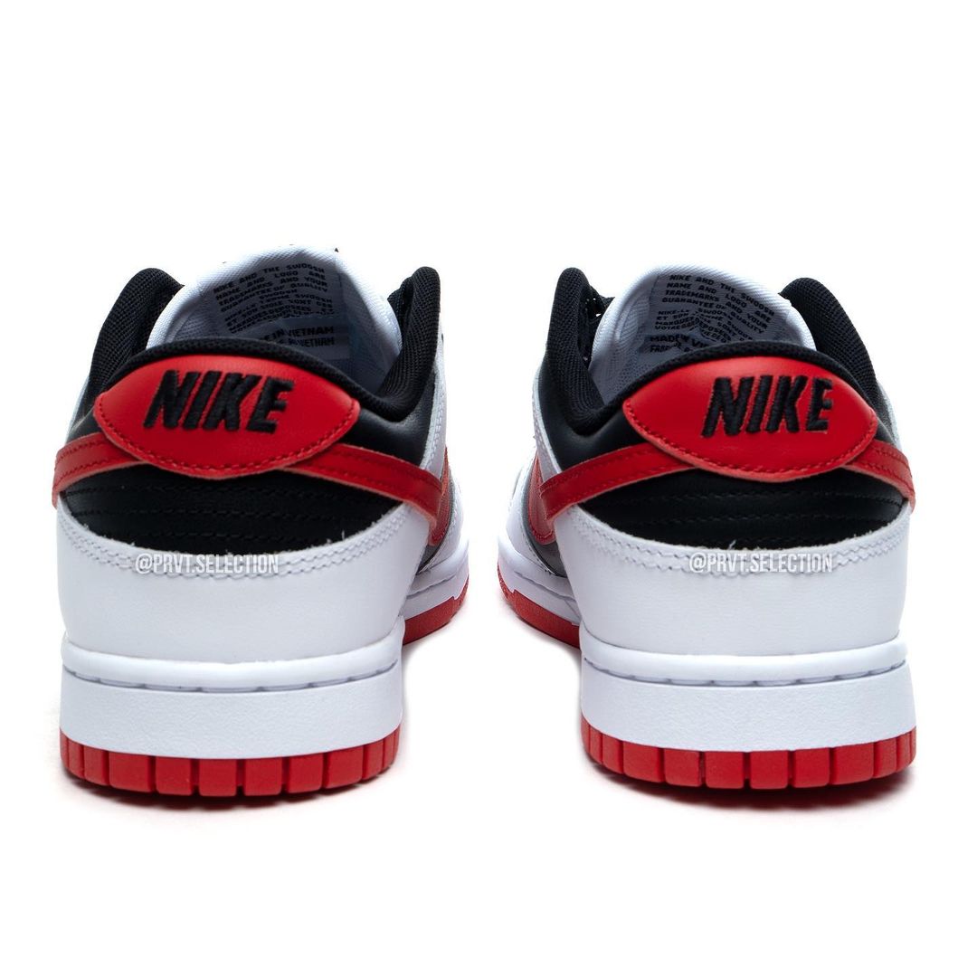 2023年 10月 発売予定！ナイキ ダンク ロー “ホワイト/ブラック/レッド” (NIKE DUNK LOW “White/Black/Red”) [FD9762-061]