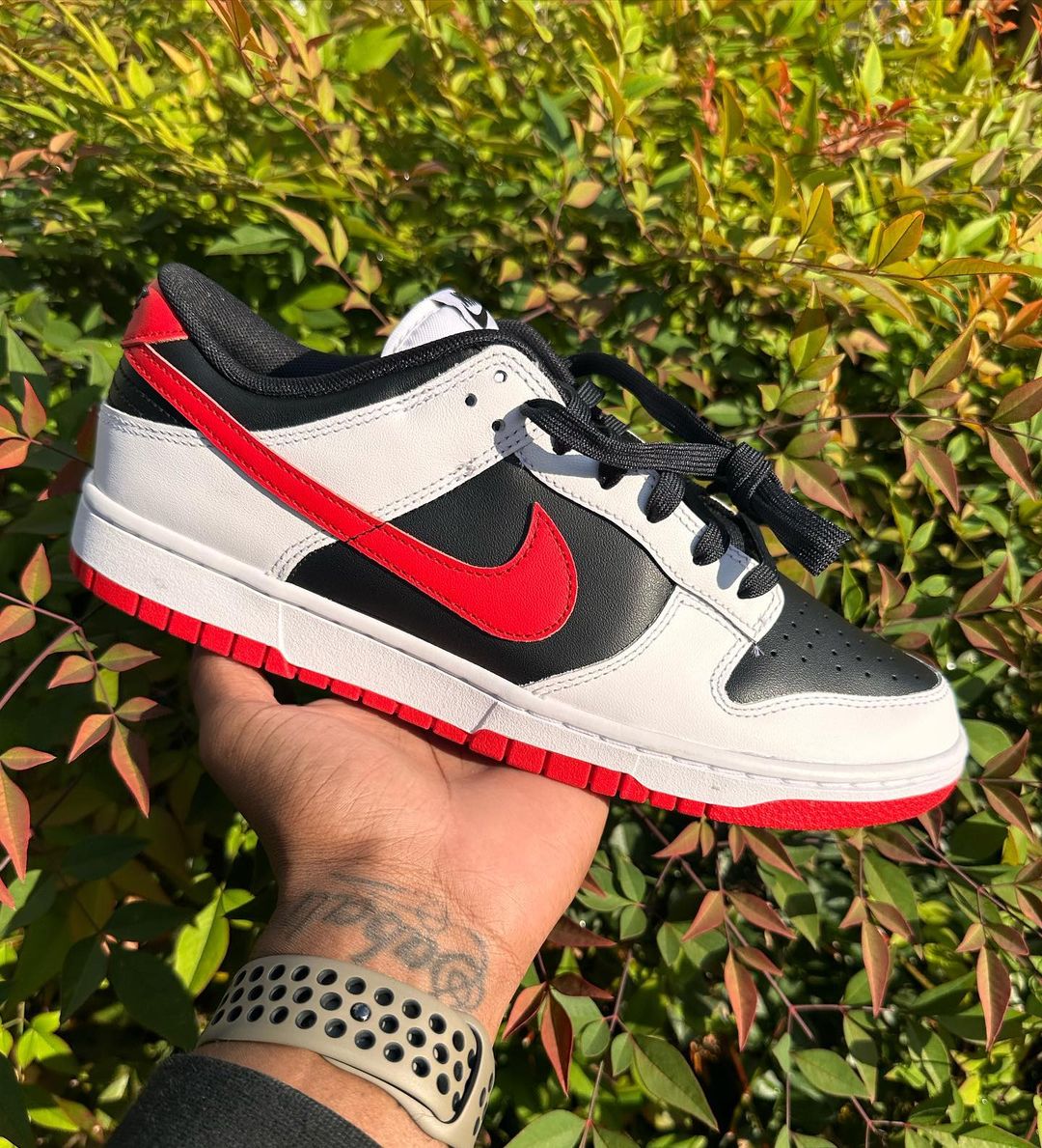 2023年 10月 発売予定！ナイキ ダンク ロー “ホワイト/ブラック/レッド” (NIKE DUNK LOW “White/Black/Red”) [FD9762-061]