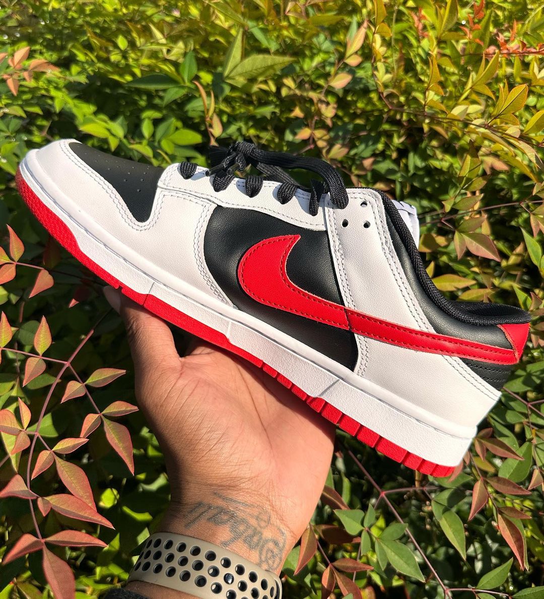 2023年 10月 発売予定！ナイキ ダンク ロー “ホワイト/ブラック/レッド” (NIKE DUNK LOW “White/Black/Red”) [FD9762-061]