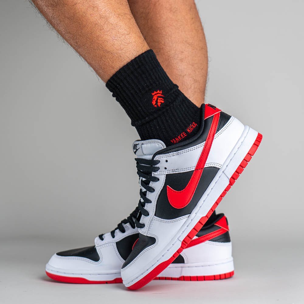 2023年 10月 発売予定！ナイキ ダンク ロー “ホワイト/ブラック/レッド” (NIKE DUNK LOW “White/Black/Red”) [FD9762-061]