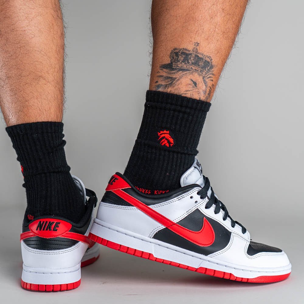 2023年 10月 発売予定！ナイキ ダンク ロー “ホワイト/ブラック/レッド” (NIKE DUNK LOW “White/Black/Red”) [FD9762-061]