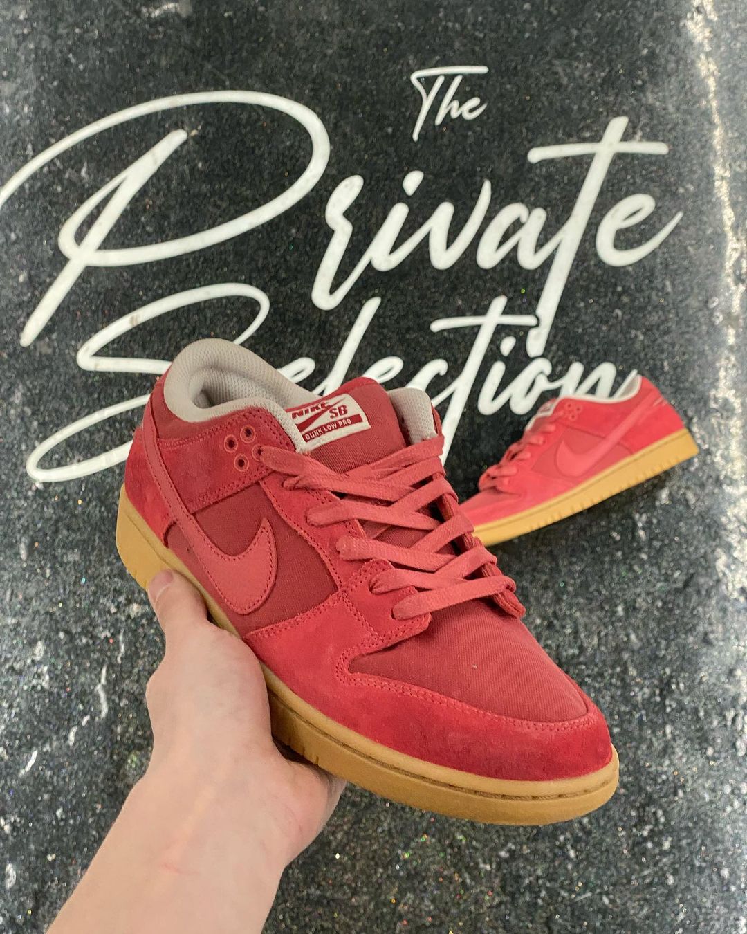 新品 26.5cm NIKE SB DUNK LOW PRO ADOBE RED