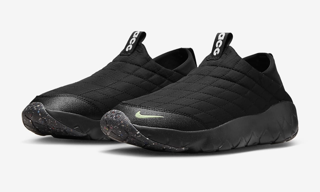 国内 10/7 発売】ナイキ ACG エア モック 3.5 “ブラック” (NIKE ACG ...