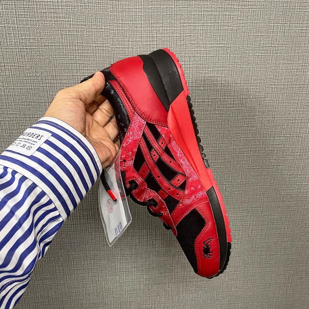 【国内 12/23 発売】Red Spider × ASICS GEL-LYTE III “Red/Black” (レッドスパイダー アシックス ゲルライト 3 “レッド/ブラック”) [1201A854.001]