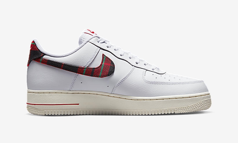 【国内 1/15 発売】ナイキ エア フォース 1 ロー “ホワイト/タータンチェック” (NIKE AIR FORCE 1 LOW “White/Tartan Check”) [DV0789-100]