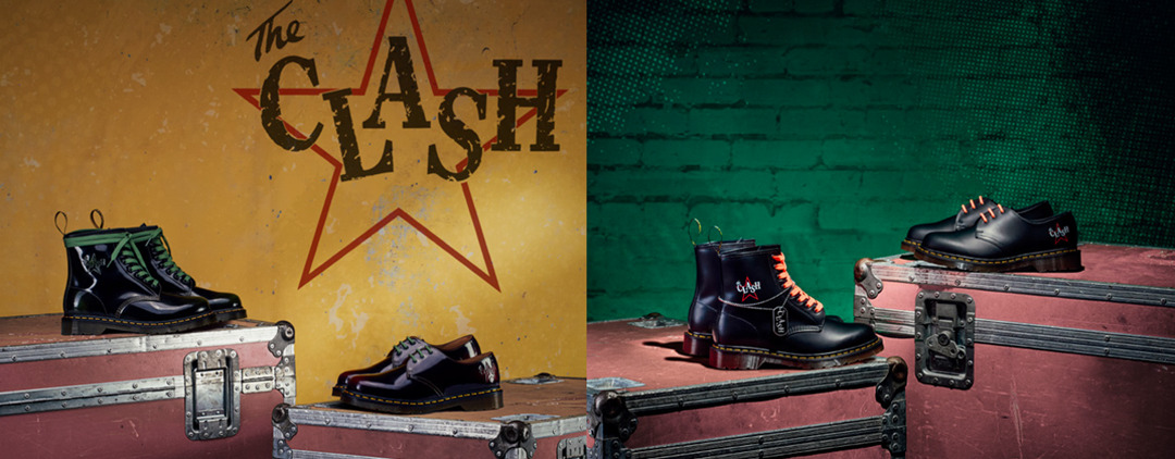 Dr. Martens × THE CLASH コラボモデルが10/6 発売 (ドクターマーチン ...