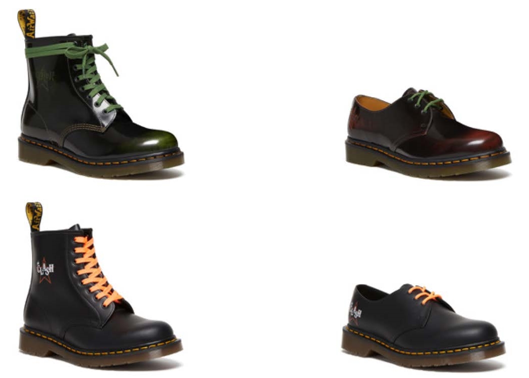 Dr. Martens × THE CLASH コラボモデルが10/6 発売 (ドクターマーチン ザ・クラッシュ)