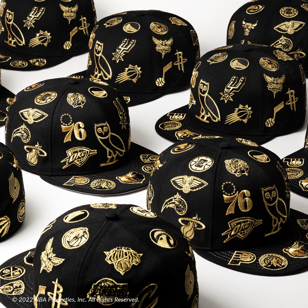 OVO × NBA × New Era コラボ59FIFTYが10/5 発売 (ニューエラ オクトーバーズ ベリー オウン エヌビーエー