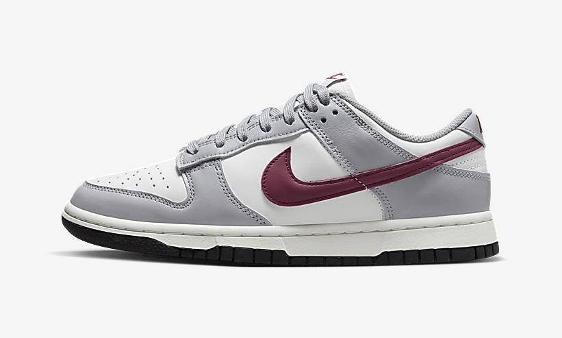 【国内 1/25 発売】ナイキ ウィメンズ ダンク ロー “ホワイト/グレー/レッド” (NIKE WMNS DUNK LOW “White/Grey/Red”) [DD1503-122]