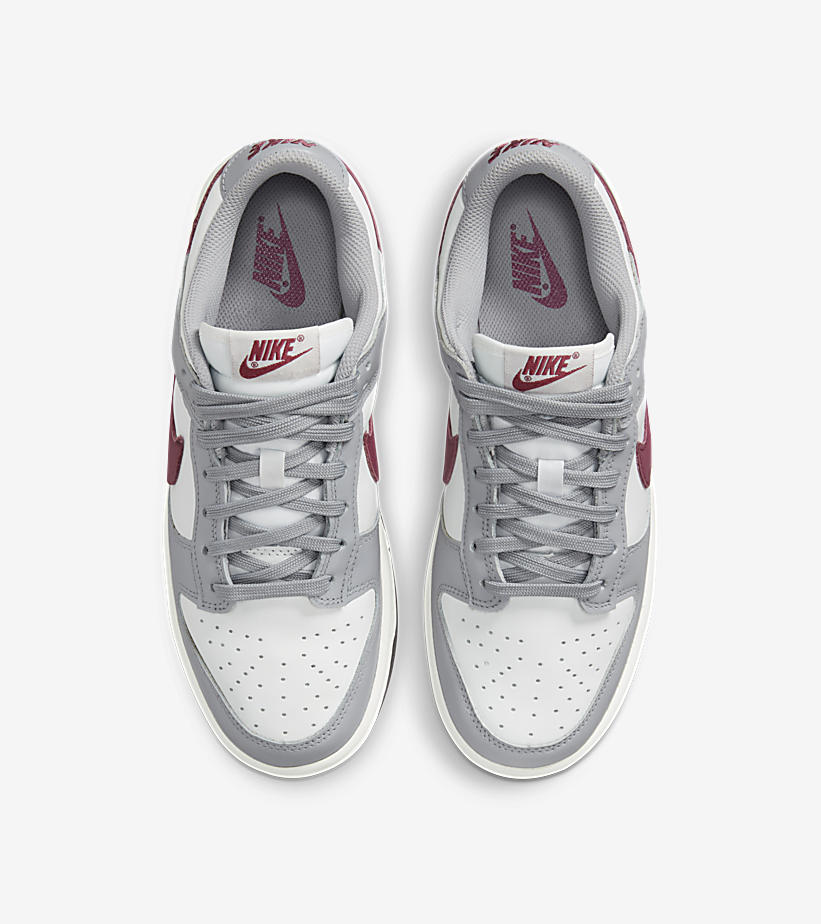 【国内 1/25 発売】ナイキ ウィメンズ ダンク ロー “ホワイト/グレー/レッド” (NIKE WMNS DUNK LOW “White/Grey/Red”) [DD1503-122]