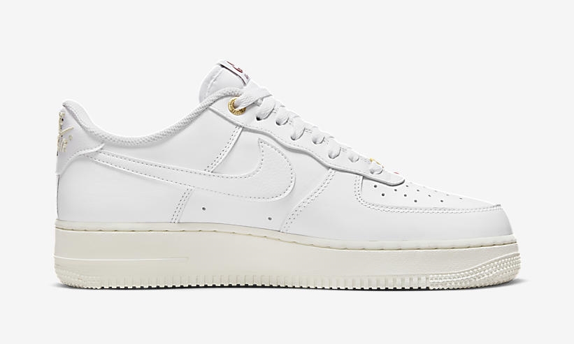 【国内 10/13 発売】ナイキ エア フォース 1 07 ロー プレミアム “ホワイト/セイル” (NIKE AIR FORCE 1 07 LOW PREMIUM “White/Sail”) [DQ7664-100]