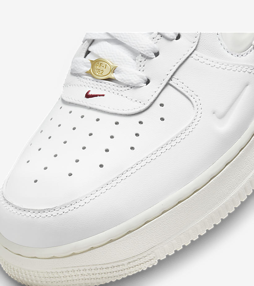 【国内 10/13 発売】ナイキ エア フォース 1 07 ロー プレミアム “ホワイト/セイル” (NIKE AIR FORCE 1 07 LOW PREMIUM “White/Sail”) [DQ7664-100]