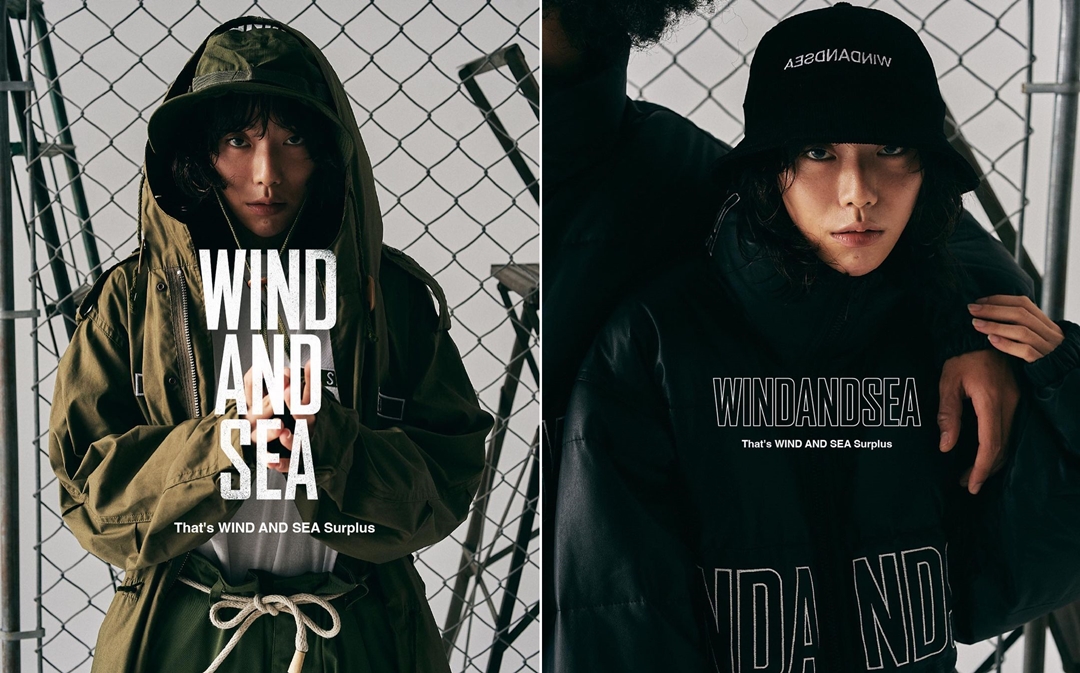 【近日発売】WIND AND SEA “Surplus Collection” (ウィンダンシー “サープラス コレクション”)