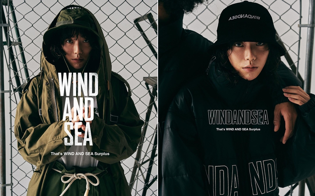 【近日発売】WIND AND SEA "Surplus Collection" (ウィンダンシー "サープラス コレクション")