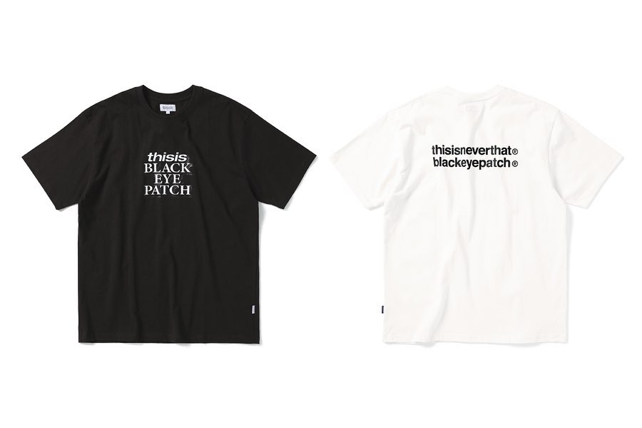 Black Eye Patch x thisisneverthatが10/8 発売 (ブラック アイ パッチ ディスイズネバーザット)