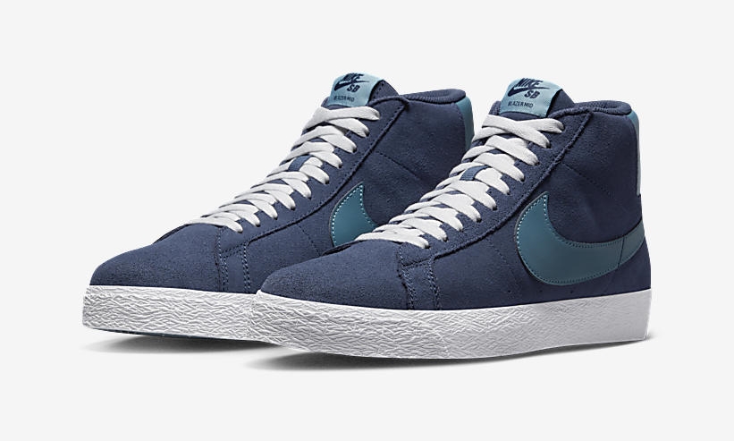 2022年 発売予定！ナイキ SB ブレーザー ミッド “ネイビー/ティール” (NIKE SB BLAZER MID “Navy/Teal”) [FD0731-400]