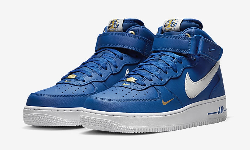 【国内 10/13 発売】ナイキ フォース 1 ミッド “40周年モデル/ロイヤルブルー” (NIKE AIR FORCE 1 MID “40th/Royal Blue”) [DR9513-400]