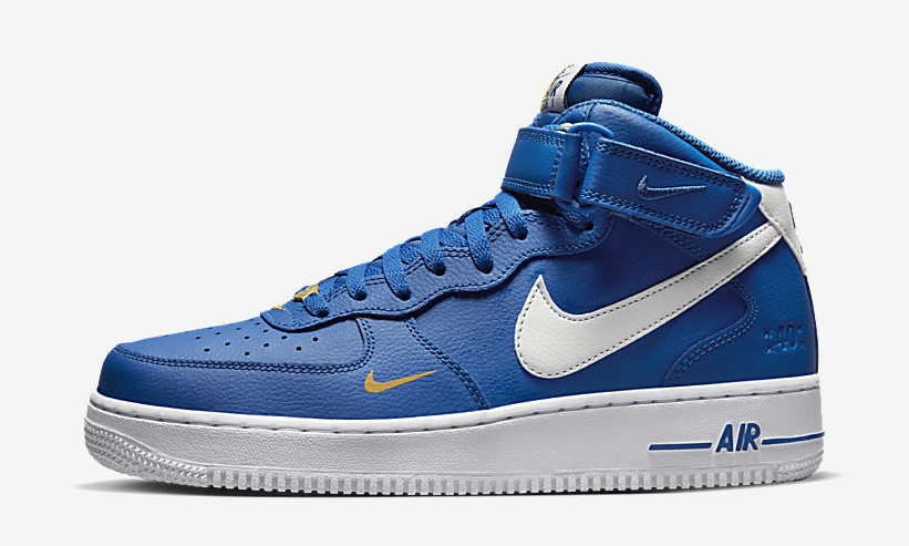 【国内 10/13 発売】ナイキ フォース 1 ミッド “40周年モデル/ロイヤルブルー” (NIKE AIR FORCE 1 MID “40th/Royal Blue”) [DR9513-400]