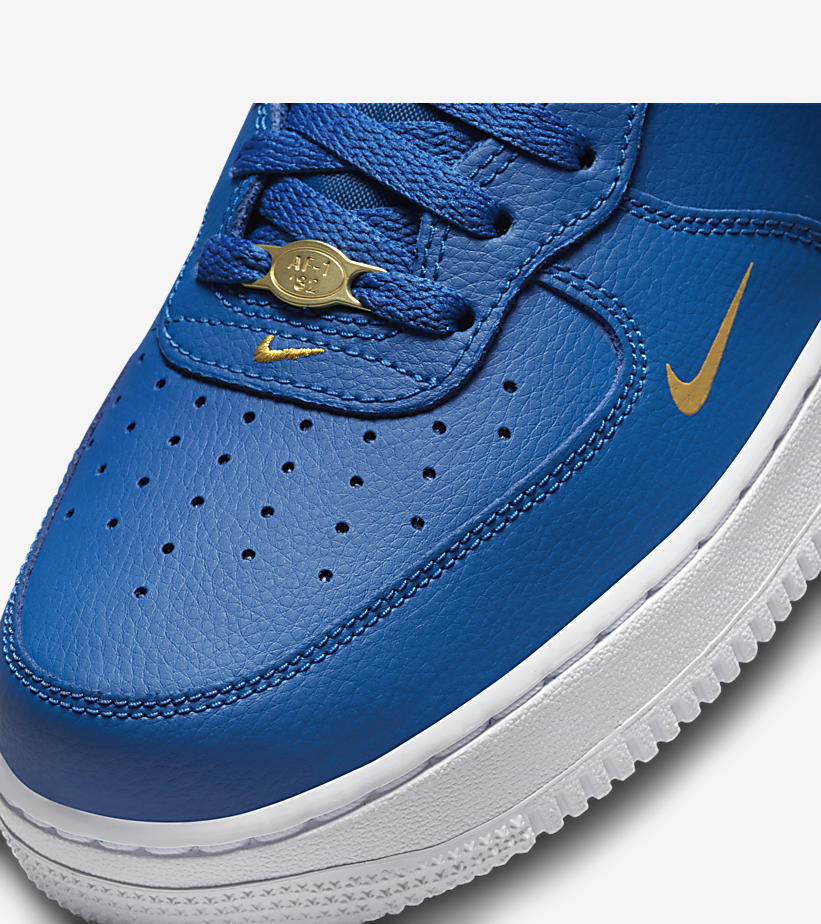 【国内 10/13 発売】ナイキ フォース 1 ミッド “40周年モデル/ロイヤルブルー” (NIKE AIR FORCE 1 MID “40th/Royal Blue”) [DR9513-400]