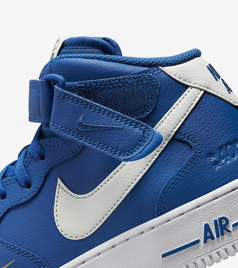 【国内 10/13 発売】ナイキ フォース 1 ミッド “40周年モデル/ロイヤルブルー” (NIKE AIR FORCE 1 MID “40th/Royal Blue”) [DR9513-400]