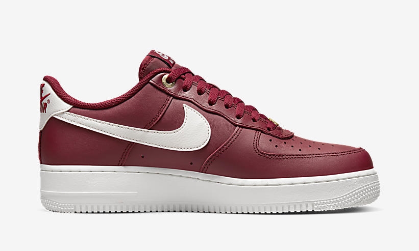 【国内 11/10 発売】ナイキ エア フォース 1 07 ロー プレミアム “レッド” (NIKE AIR FORCE 1 07 LOW PREMIUM “Red”) [DQ7664-600]