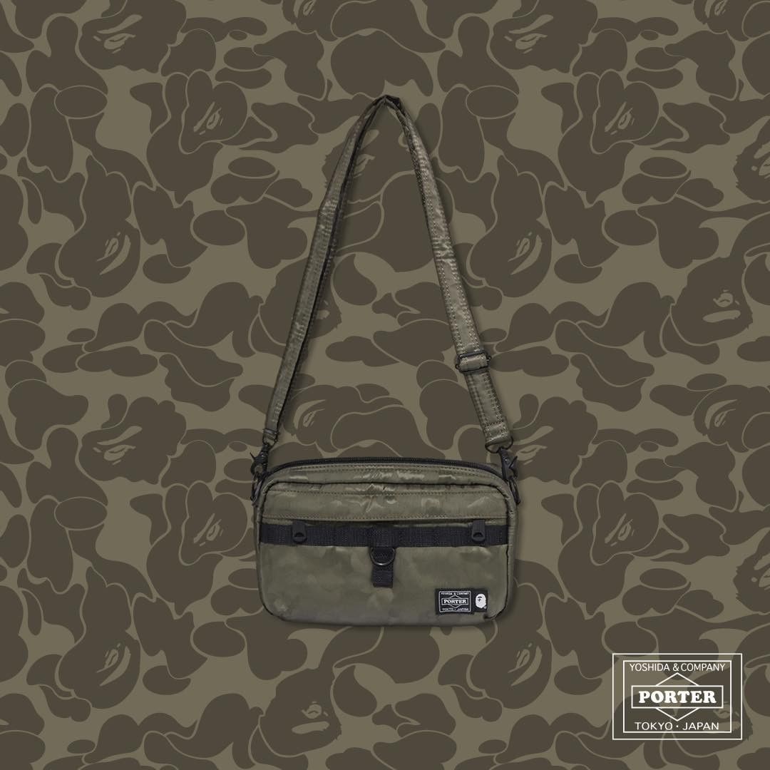 A BATHING APE × PORTER コラボ最新作！「SOLID CAMO」アイテムが10/7、10/8 発売 (ア ベイシング エイプ ポーター)