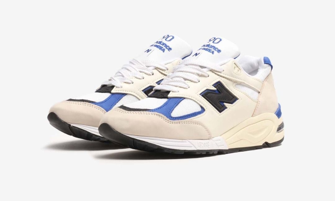 New Balance M990v2 WB2 “White/Blue” Made in USA (ニューバランス メイドインUSA)