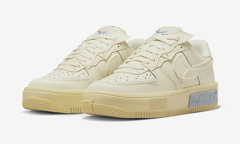 【発売中】ナイキ ウィメンズ エア フォース 1 フォンタンカ "ココナッツミルク/レモンウォッシュ" (NIKE WMNS AIR FORCE 1 FONTANKA "Coconut Milk/Lemon Wash") [DH1290-102]