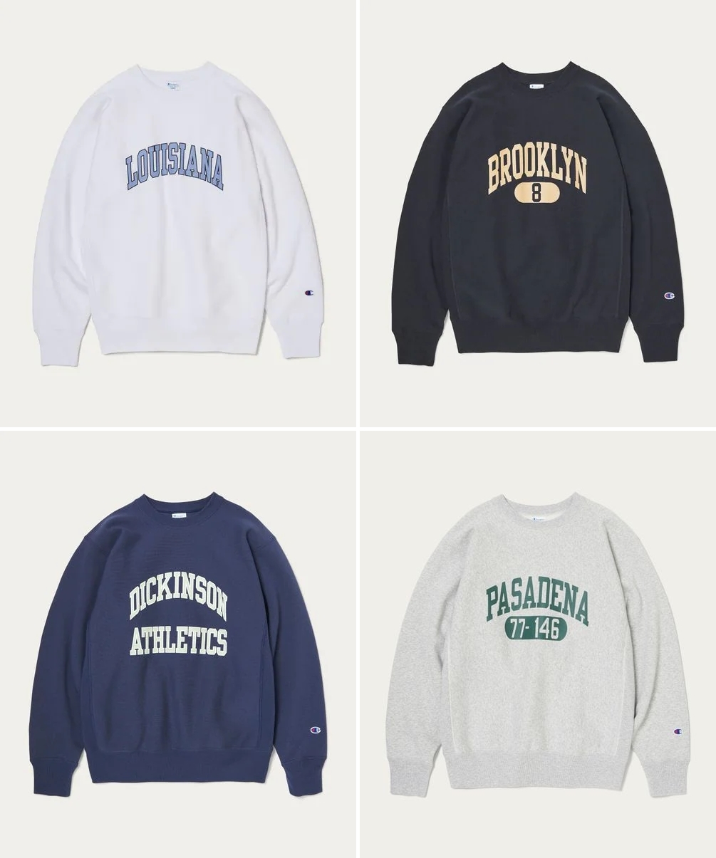 カレッジスウェットを別注！BEAUTY&YOUTH × Champion “REVERSE WEAVE PRINT SWEAT/スウェット”が10/7 11:00~発売 (ビューティアンドユース チャンピオン リバースウィーブ)