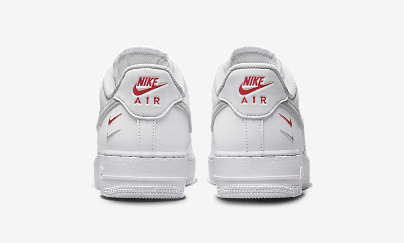 2022年 発売予定！ナイキ エア フォース 1 07 ロー “ホワイト/グレー/レッド” (NIKE AIR FORCE 1 07 LOW “White/Grey/Red”) [FD0666-100]