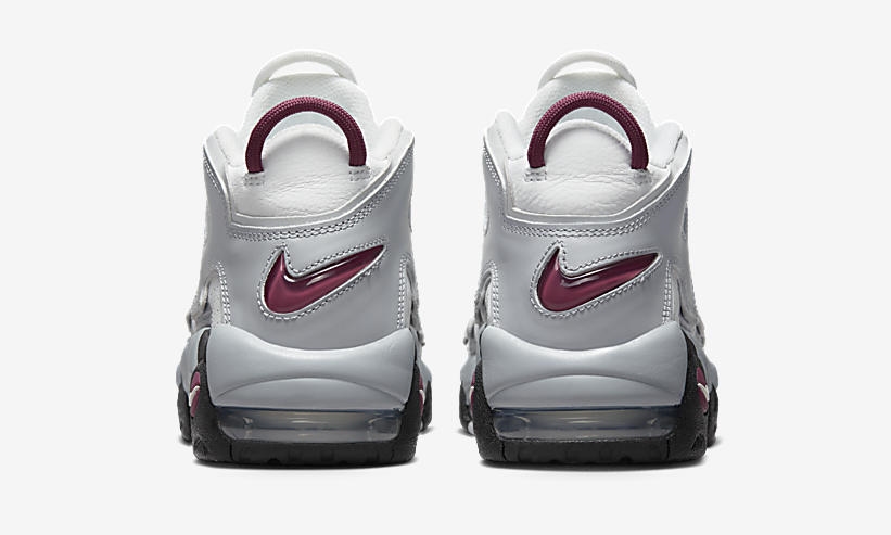 【国内 1/10 発売】ナイキ エア モア アップテンポ “ホワイト/グレー/ボルドー” (NIKE AIR MORE UPTEMPO “White/Grey/Bordeaux”) [DV1137-100]