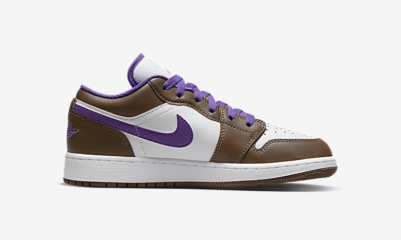 【国内 2/24 発売予定】ナイキ エア ジョーダン 1 ロー “パープル/モカ” (NIKE AIR JORDAN 1 LOW “Purple Mocha”) [553558-215/553560-215]