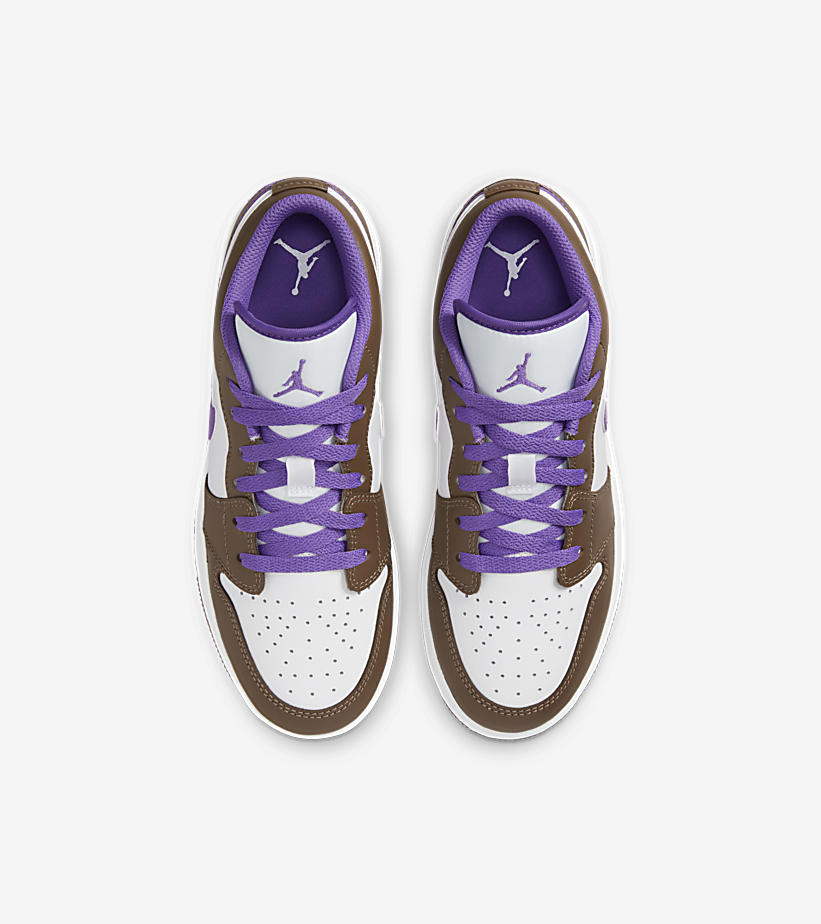 【国内 2/24 発売予定】ナイキ エア ジョーダン 1 ロー “パープル/モカ” (NIKE AIR JORDAN 1 LOW “Purple Mocha”) [553558-215/553560-215]