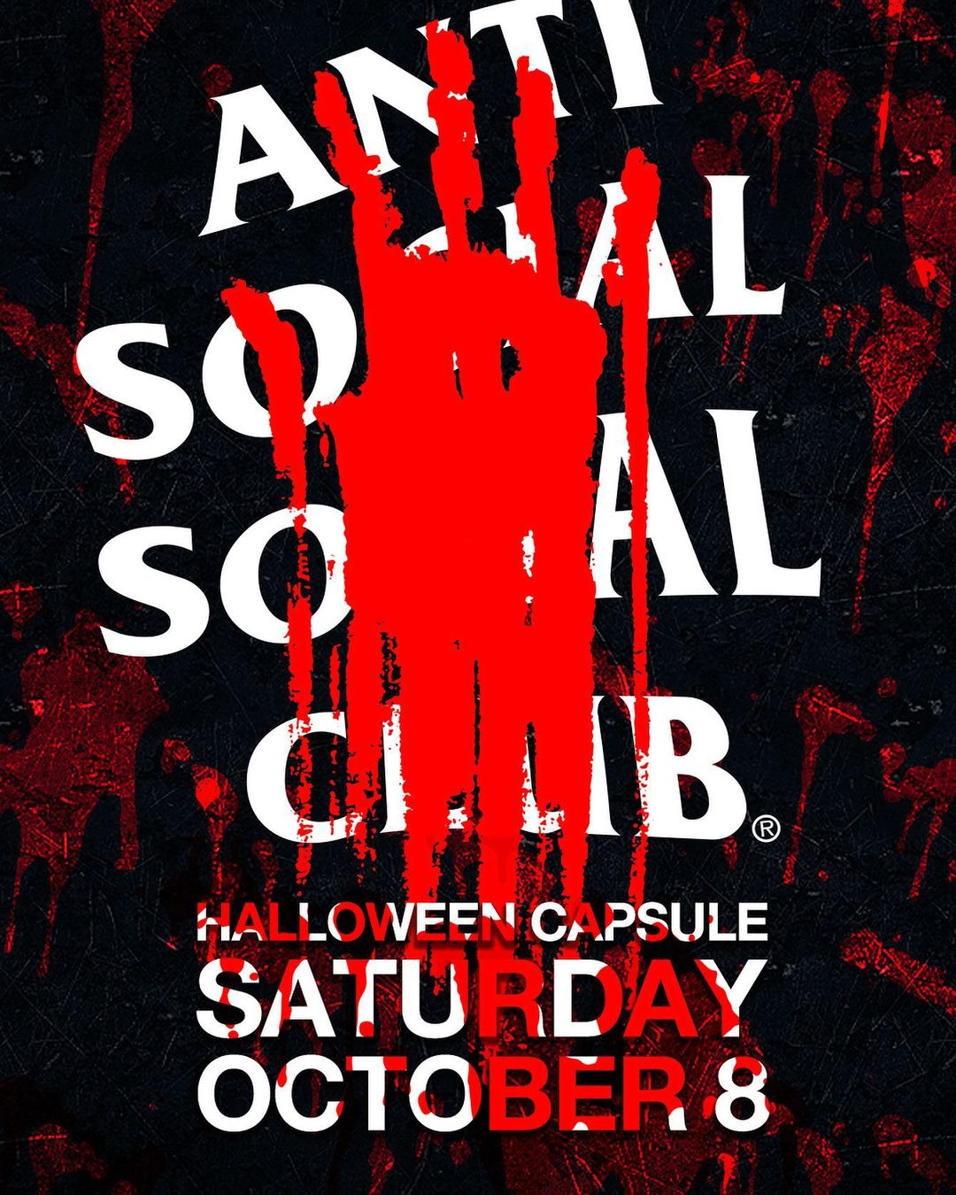 Anti Social Social Club HALLOWEEN CAPSULE が海外 10/8 発売 (アンチ ソーシャル ソーシャル クラブ ハロウィン カプセル)