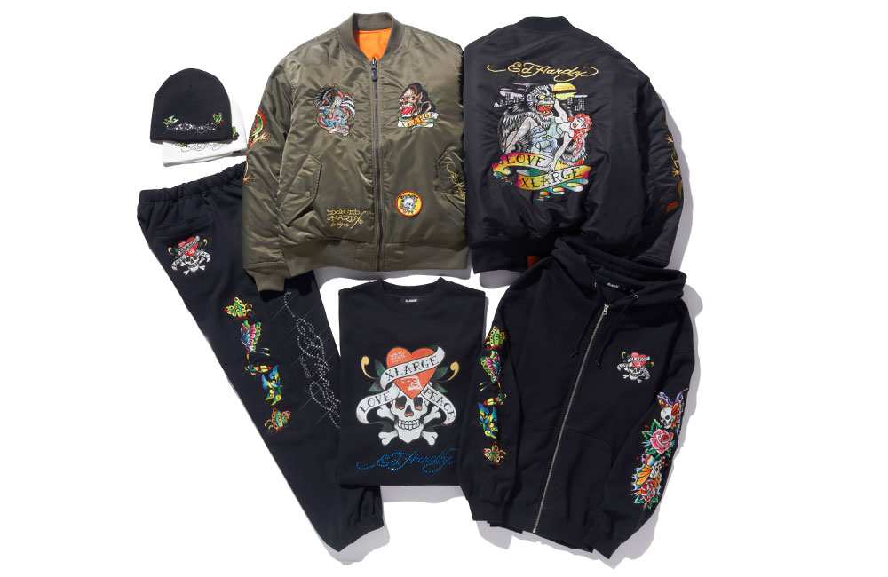 XLARGE × Don Ed Hardy 最新コラボコレクションが10/15 発売 (エクストララージ ドン・エド・ハーディ)