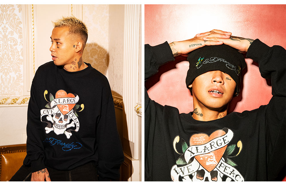 XLARGE × Don Ed Hardy 最新コラボコレクションが10/15 発売 (エクストララージ ドン・エド・ハーディ)