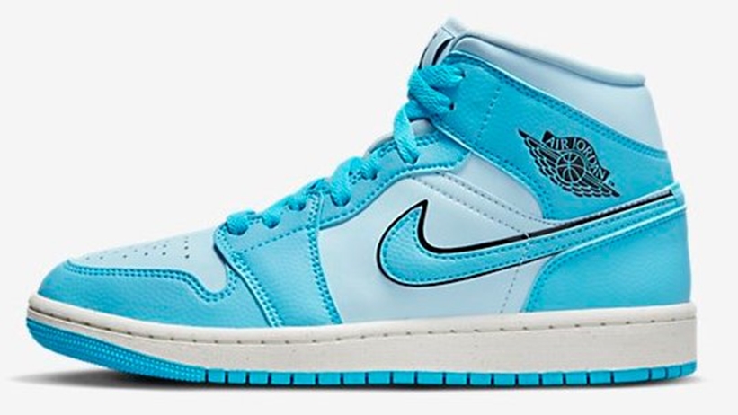 【国内 12/27 発売】ナイキ エア ジョーダン 1 ミッド “ユニバーシティブルー” (NIKE AIR JORDAN 1 MID “University Blue”) [DV1302-400]