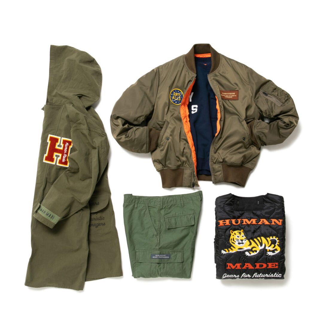 【10/22 発売】HUMAN MADE – SEASON 24 “MILITARY” カプセルコレクション (ヒューマンメイド)