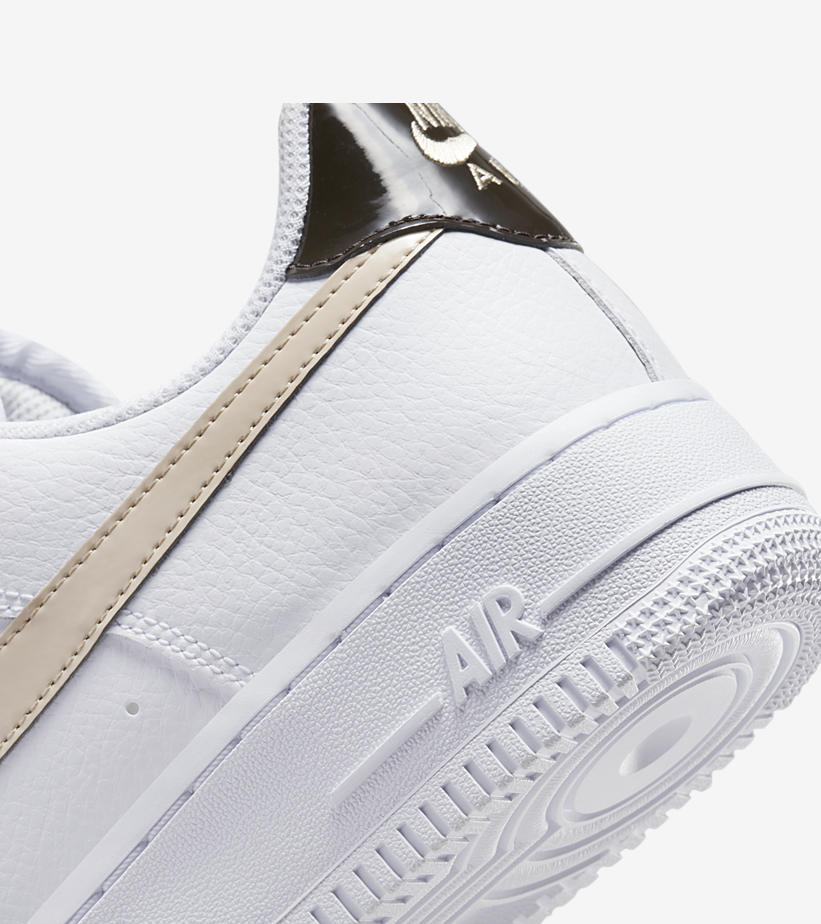 2022年 発売予定！ナイキ エア フォース 1 ロー “パテントスウッシュ/ホワイト” (NIKE AIR FORCE 1 LOW “Patent Swoosh/White”) [FD9873-100]