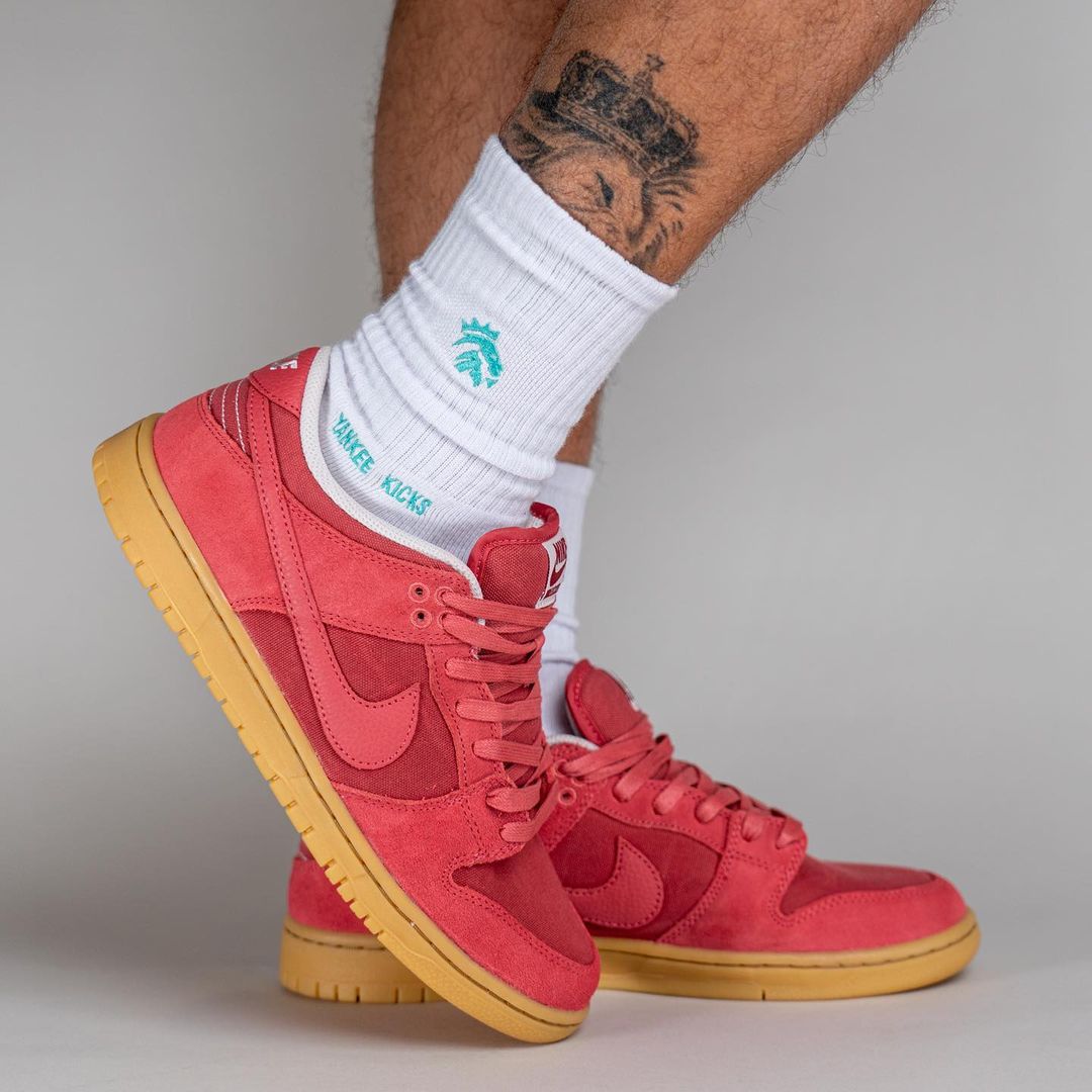 【国内 1/19 発売】ナイキ SB ダンク ロー プロ “アドビレッド/ガム” (NIKE SB DUNK LOW PRO “Adobe Red/Gum”) [DV5429-600]