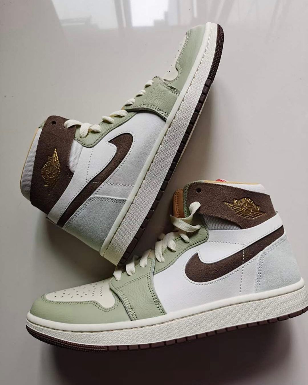 2023年 発売予定！ナイキ エア ジョーダン 1 ハイ ズーム “ホワイト/ミント/ブラウン” (NIKE AIR JORDAN 1 HIGH ZOOM CMFT “White/Mint/Brown”)