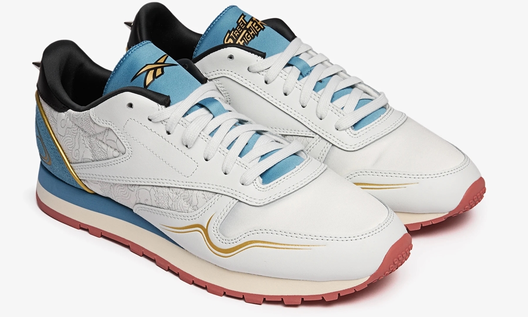 【国内 12/15 発売】STREET FIGHTER × REEBOK CLASSIC LEATHER “Chun-Li” (ストリートファイター リーボック クラシックレザー “春麗/チュンリー”) [GZ9544]